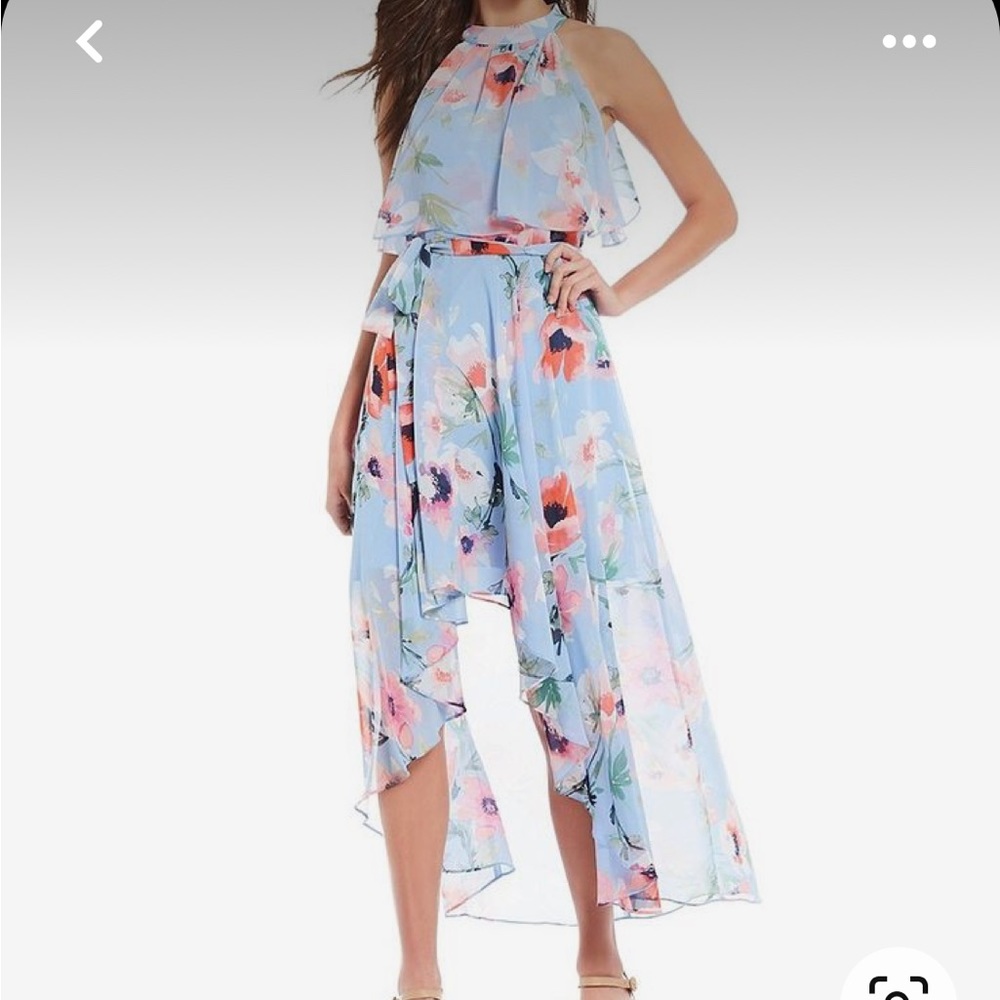 Eliza J high low maxi dress